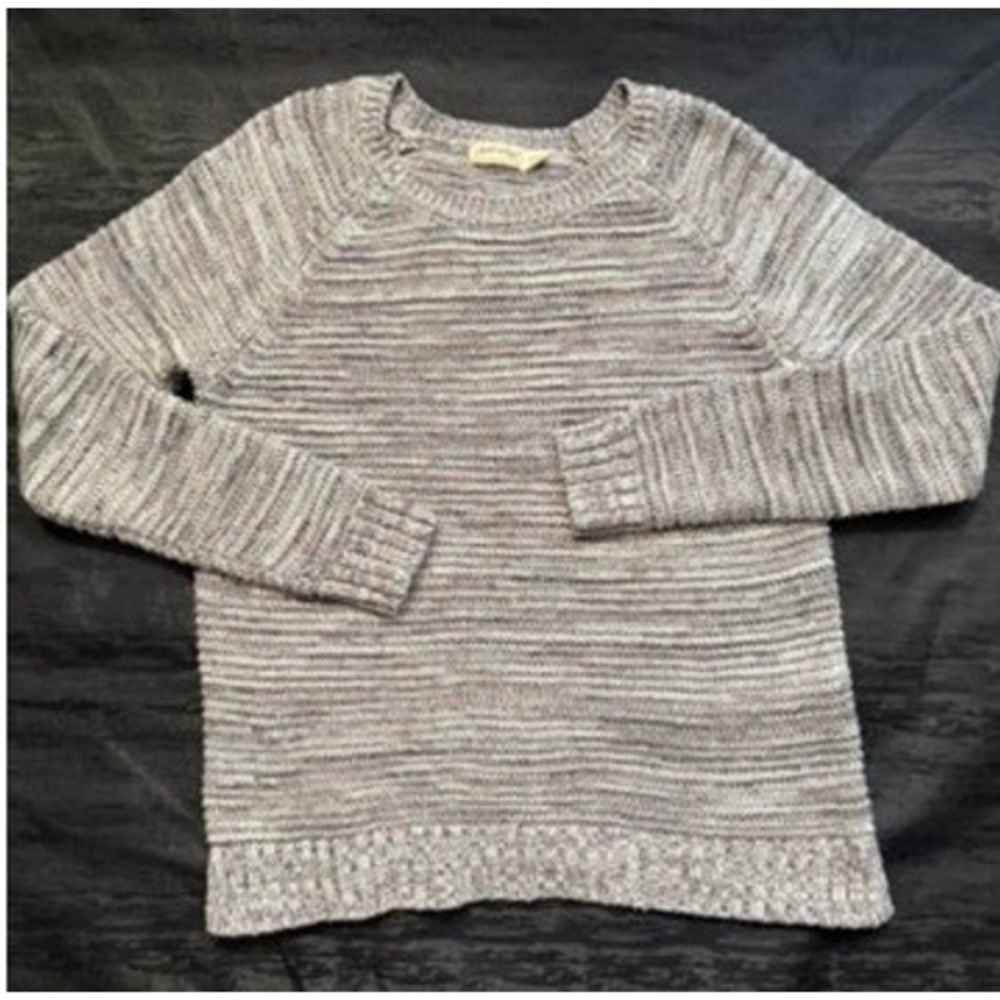 Faded Glory | Size Large Crew Neck Sweater Gray Mixed Color | Beautiful!